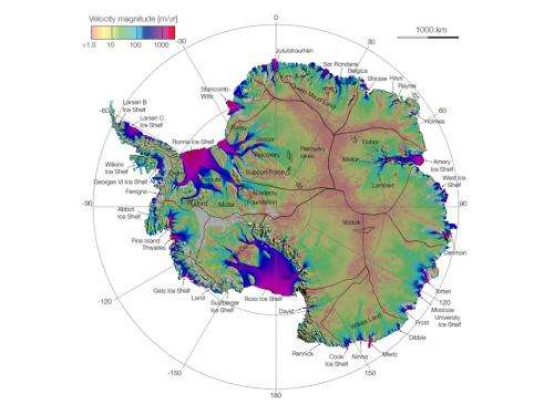 Researchers chart long-shrouded glacial reaches of Antarctica