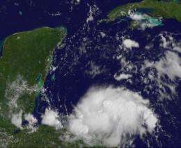 NASA satellites see heavy rains for Central America from Tropical Depression 8