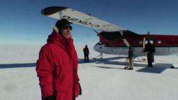 International team to drill beneath massive antarctic ice shelf