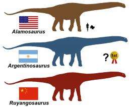 New study reveals North America's biggest dinosaur