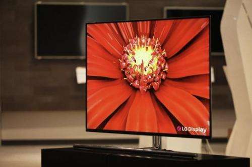 55": LG announces world's largest OLED TV panel