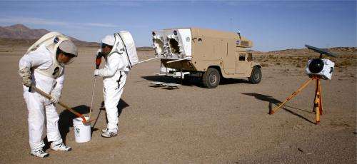Scientists simulate Moon and Mars exploration in Mojave desert