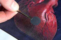 Researchers create nanopatch for the heart