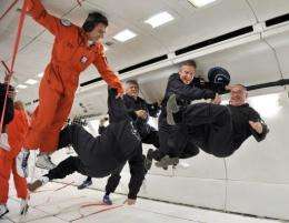 A French company wants to offer zero-gravity flights at 4,000 euros ($4,700) a time