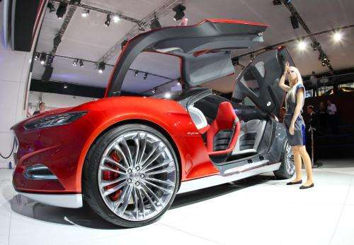 Ford shows new Evos concept car at Frankfurt show
