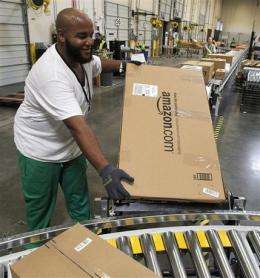 Amazon 2Q profit falls but results beat Street (AP)