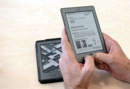 Amazon says sales of its Kindle e-readers and tablets quadrupled on Black Friday over the previous year's figure