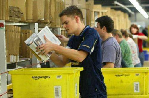 Amazon's book business has been hammered by a shift to electronic books as well as Internet sales