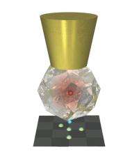 Amplifier helps diamond spy on atoms