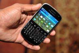 A new model BlackBerry mobile phone