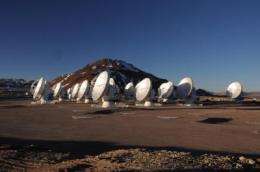 Antennas by General Dynamics enable 'early science' for ALMA