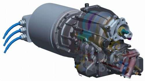 Antonov creates a 3-speed transmission for electric cars