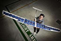 An unmanned aerial vehicle that uses wind power like a bird -- pure genius