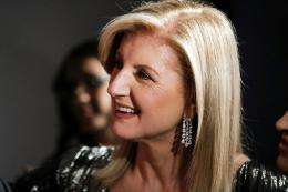 Arianna Huffington, co-founder of The Huffington Post