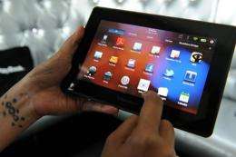 A trio of software developers said Wednesday they have cracked BlackBerry PlayBook tablet computer software