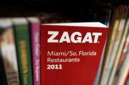 A Zagat book
