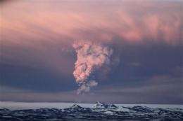 Bigger Icelandic eruption, but less airline angst (AP)
