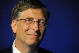 Bill Gates said he was busy working with the Bill & Melinda Gates Foundation