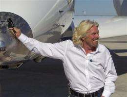 Branson and NM officials dedicate space terminal (AP)