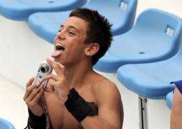 British diving star Tom Daley attracted 10,000 followers in one day after he opened a Tencent account earlier this year