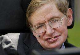 British scientist Stephen Hawking has suffered from motor neurone disease since the age of 21