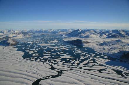 Canadian ice shelves halve in six years
