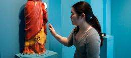 Cantor exhibition depicts how ancient world used color, how science reveals the faded past