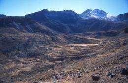 Causes of melting tropical glaciers identified