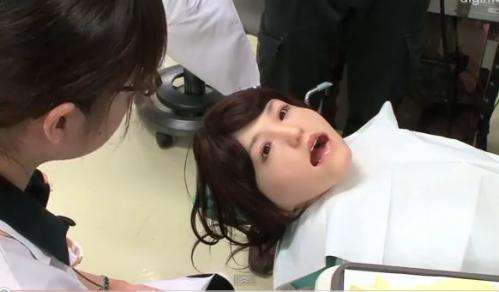 Showa Hanako 2: A realistic robot for novice dentists (w/ video)