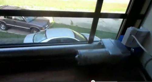 Do it yourself guy builds train detector to automatically shut bedroom window