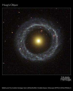 Cosmic bullseye: Auriga’s wheel