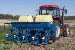 Cover crop seeder pulls triple duty for small farms