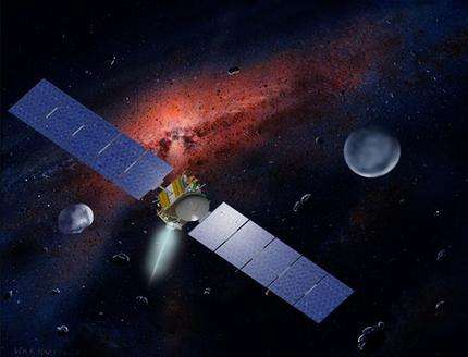 Dawn craft to circle giant asteroid in 1st stop (AP)