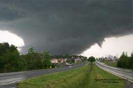 Detailed study of U.S. southeast tornadoes