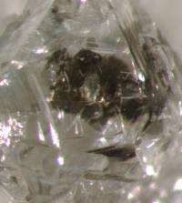 Diamonds pinpoint start of colliding continents