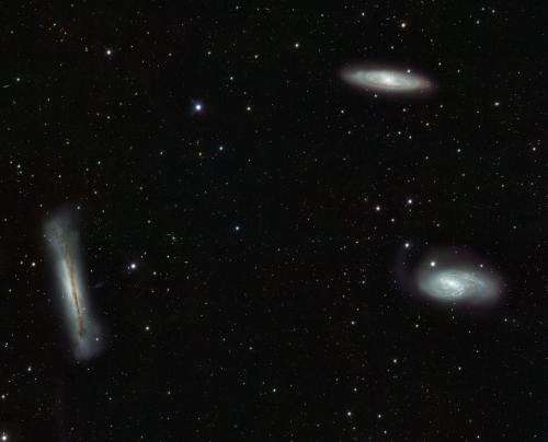 VST looks at the Leo Triplet -- and beyond