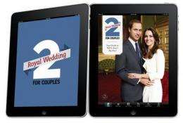 Flood of royal wedding smartphone apps hits market (AP)