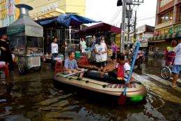 For now, Bangkok is relying on a complex system of dykes, canals, locks and pumping stations to keep waters at bay