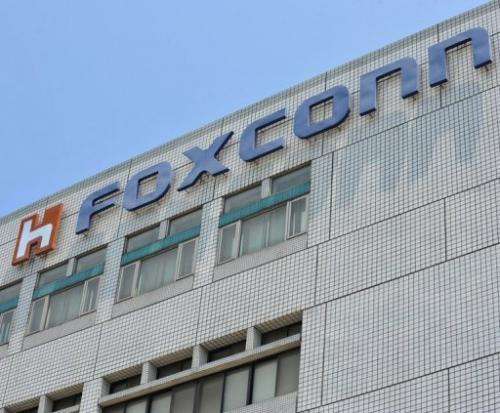 Foxconn employs more than one million workers at its Chinese plants