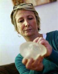 France to pay for removal of risky breast implants (AP)