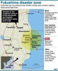 Fukushima disaster zone