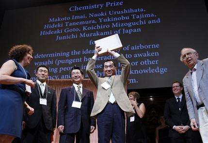 Full bladders, wasabi alarm earn Ig Nobels (AP)