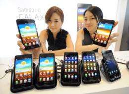 Galaxy S II smartphones were released locally on April 29 and in some European countries in May