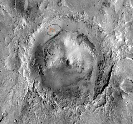 Gale Crater Reported Front-Runner for MSL Landing Site