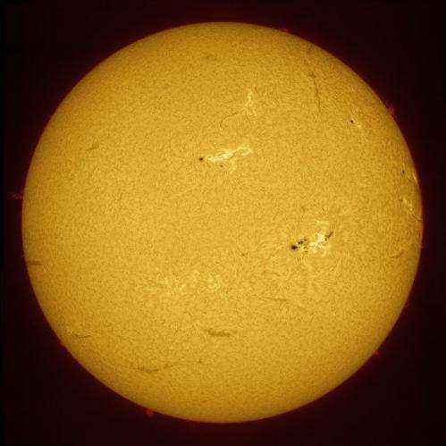 Giant sunspot turns to face the Earth