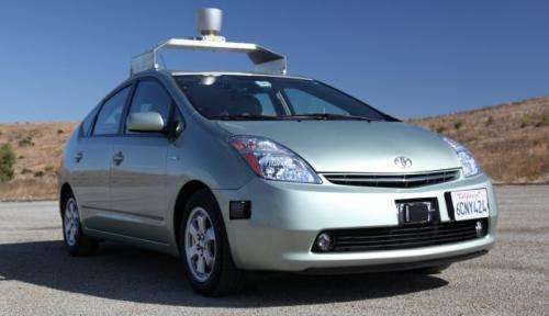 Google looking to make driverless cars legal in Nevada