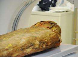Hospital tests reveal the secrets of an Egyptian mummy