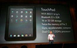 HP said it plans one last production run of the TouchPad, which has become a hot seller following a price cut
