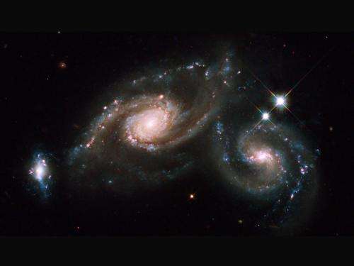 Hubble captures image of the Arp 274 group of galaxies