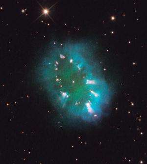 Hubble offers a dazzling 'necklace'